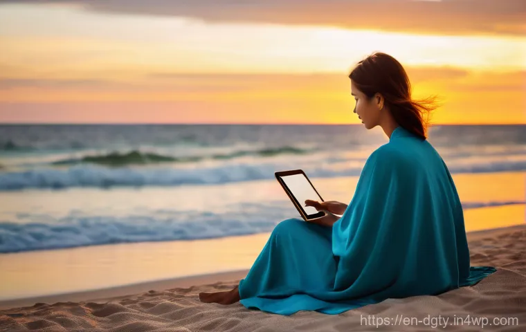 디지털 노마드를 위한 여행 경비 관리 방법 - **Prompt:** A smiling, diverse digital nomad in their early 30s is exploring a bustling, vibrant out...
